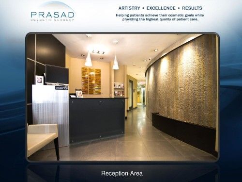 Dr. Prasad's New York Office reception area