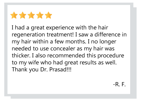 I saw a difference in my hair within a few months. Reviewer: R.F.